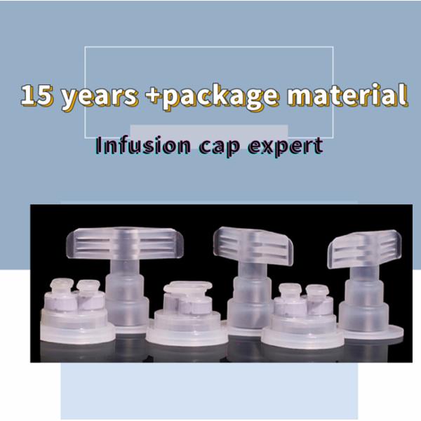 30mm Medical Infusion Bottle PP Medical Infusion Bottle Infusion Bag Double Pull Ring Cap Euro Head Cap