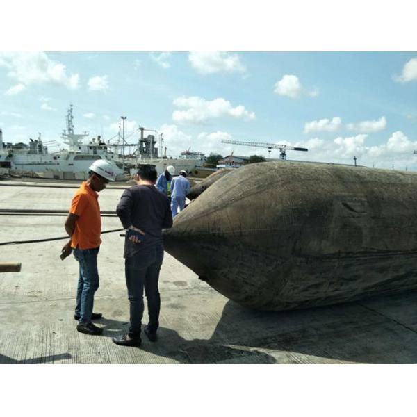 Большой диаметр высокого давления тяжелые подъемные подушки воздушного воздуха, надувные морские подушки воздушного воздуха для запуска кораблей