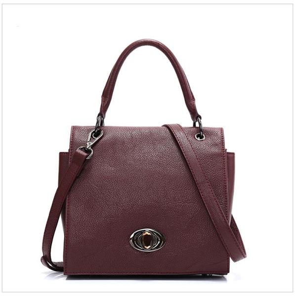 100% Genuine Leather Handbags Cowhide Women Tote Bags Daily Shoulder Bags