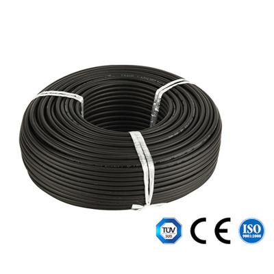 Solar Panel Systems Solar Direct Current Cable with 6.0mm Outer Diameter and Tinned Copper Conductor