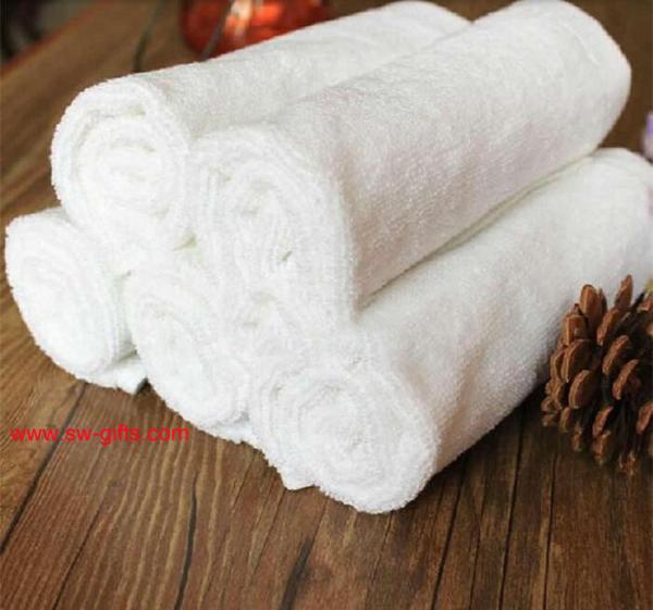 Soft Bath Towel White Cotton Big Hotel Towel Washcloths Wedding Hand Towels