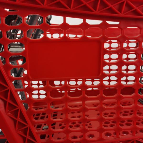 Легковес вагонетки корзины супермаркета пластиковый с пластиковым ODM OEM раздела