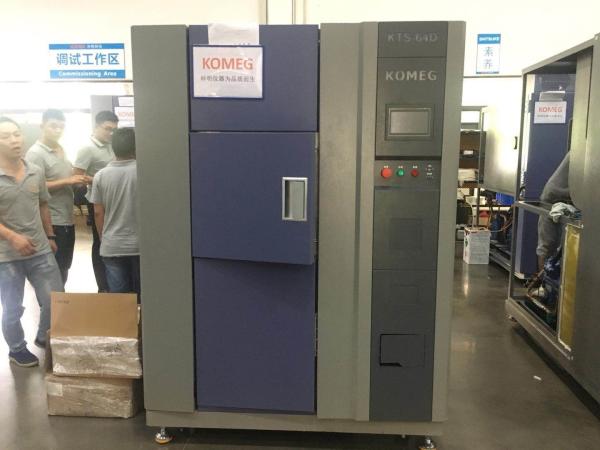 64L 3 Zone Thermal Shock Test Chamber For Reliability Destruction Testing