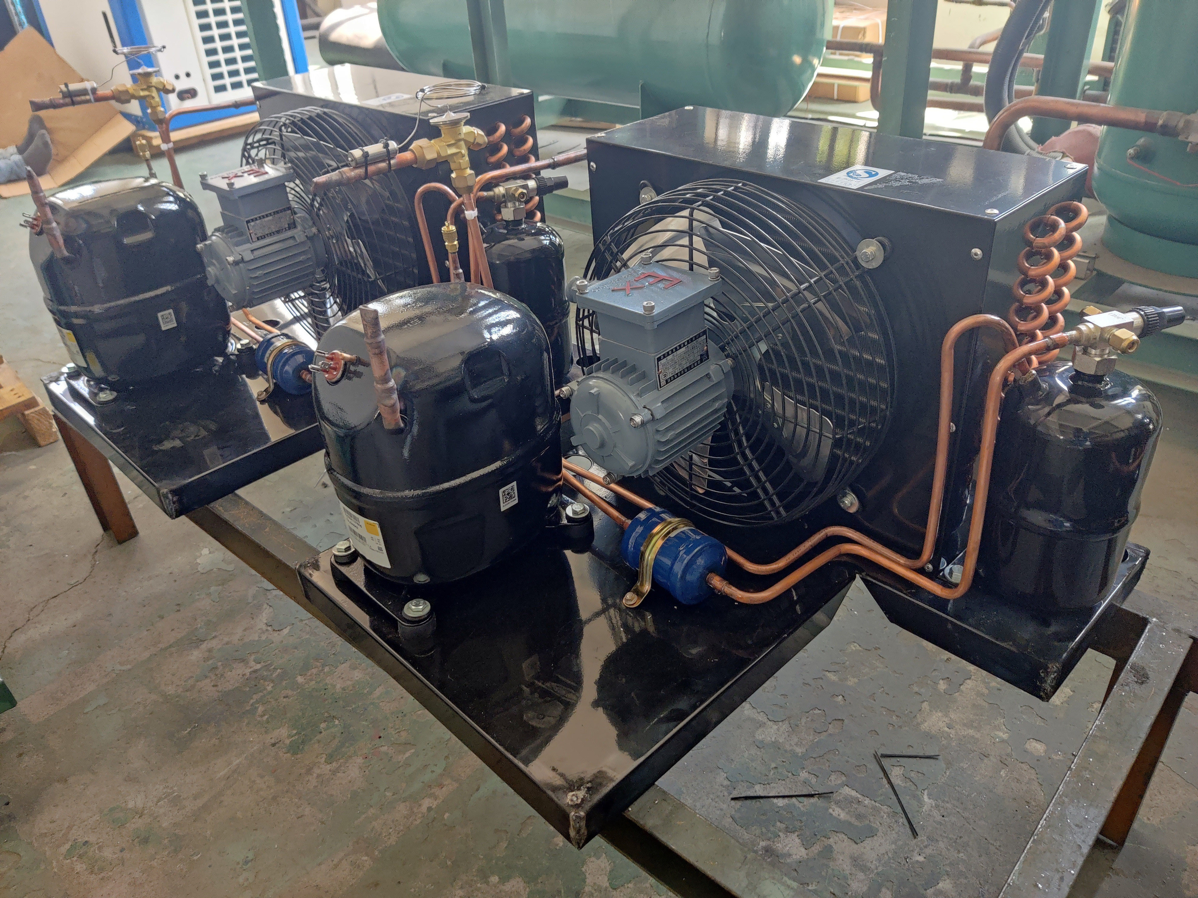 Блок герметичное R404a TAJ2464Z взрывозащищенной рефрижерации 2HP конденсируя