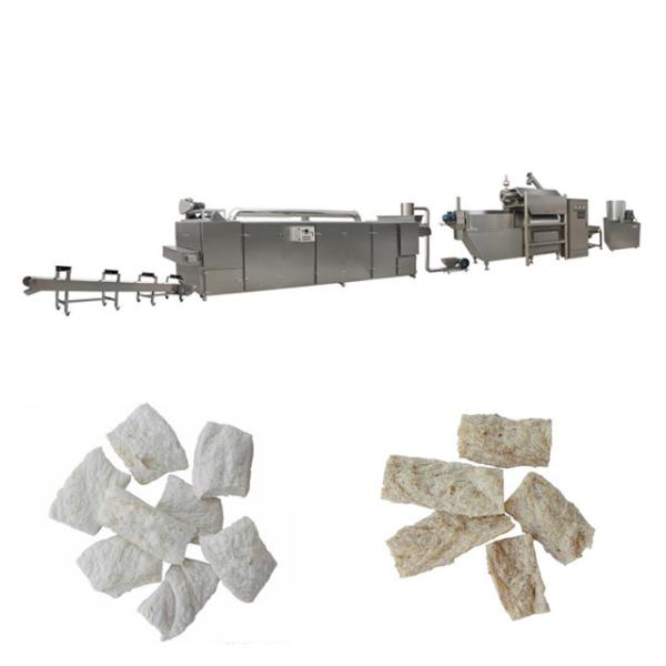 Machine d'extrudeuse de nourriture d'histone de soja d'acier inoxydable, ligne jumelle de boudineuse à vis