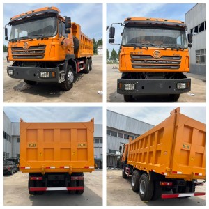 Used SHACMAN F3000 Dump Truck with 375HP Engine, Front Lifting Tipper, and 6x4 Drive Type for Heavy-Duty Transport