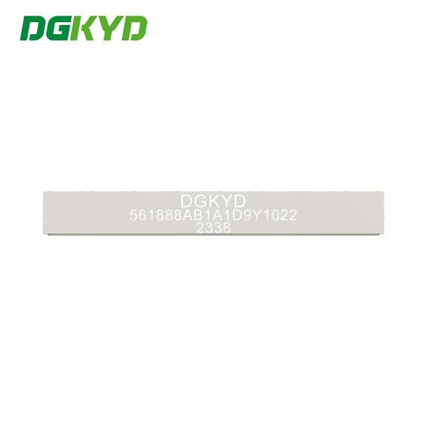 90 Degrees 1x8 RJ45 Female Jack 8 Ports Network Switch Connectors DGKYD561888AB1A1D9Y1022