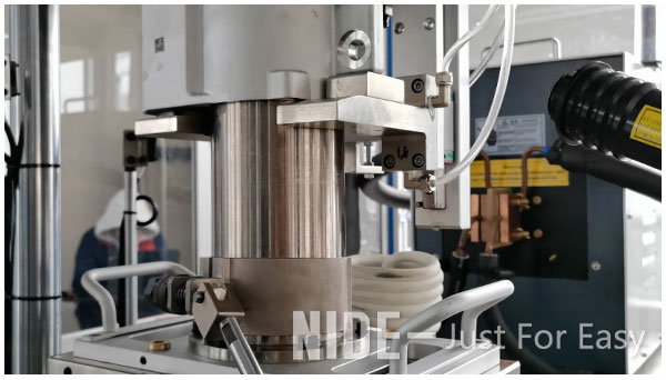 Brushless Dc Motor Segmented Stator Core Hot Melt Machine