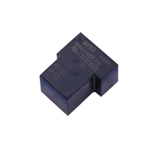 реле держателя доски ПК 0.9W SPDT 12 вольта наивысшая мощность R53G-112DF-1-S 40 Amp