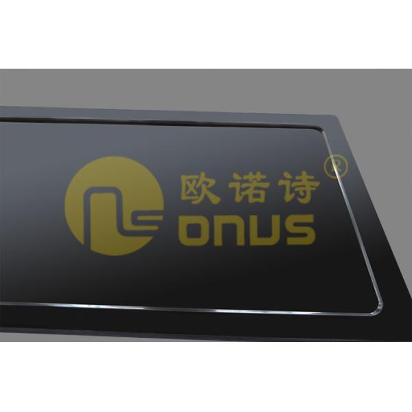 Black White Grey Epoxy Resin Worktop Durable Property Thickness Uniform