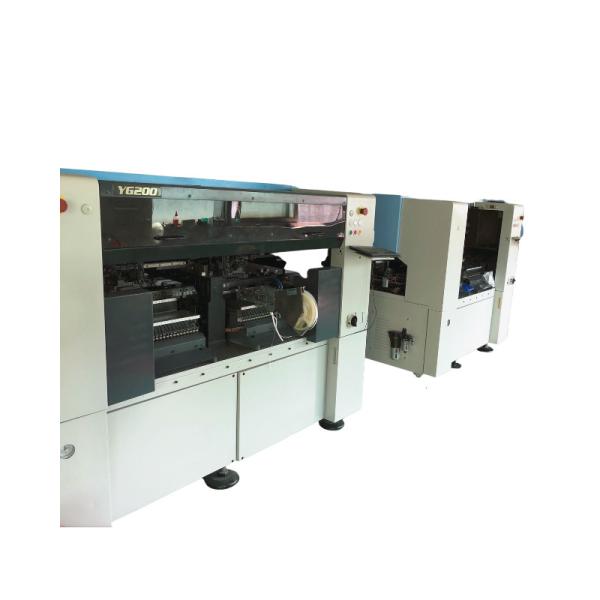 Yamaha YG200 SMT Chip Mounter Pick And Place Machine Support from 0402 - 14mm QFN