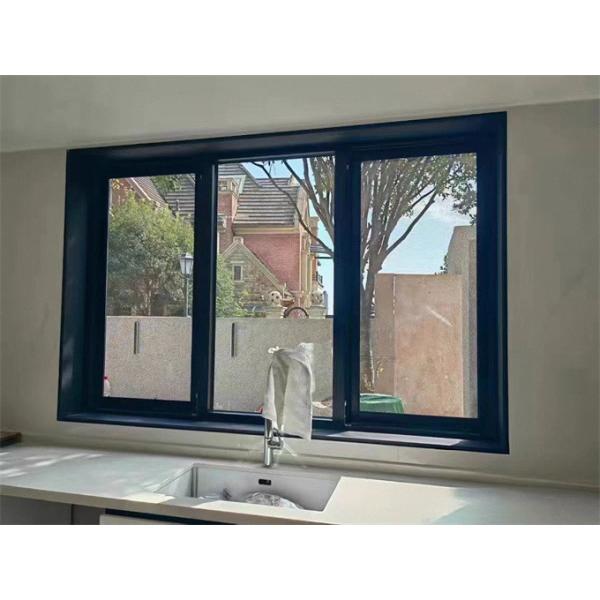 Терморазрыв Алюминиевый профиль Двойной остекленный окна для звукоизоляции