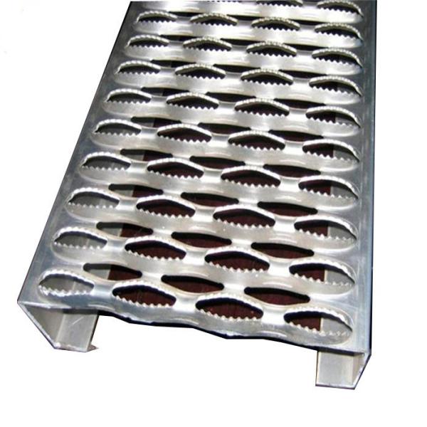 Grille perforée en aluminium industrielle de planche de contrefiche de poignée de 3.5mm