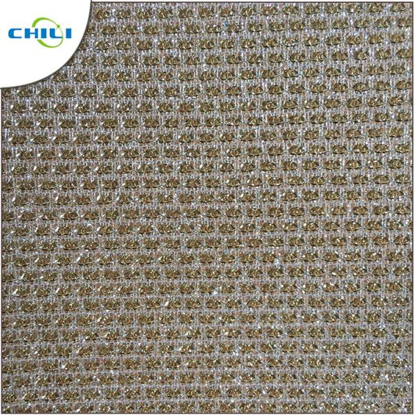 Genuine Glitter Leather Fabric , Glitter Cotton Fabric For Handbags 1mm Thick