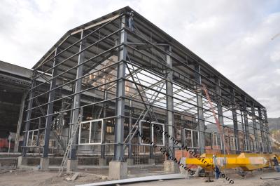 Q235, construções Q345 de aço industriais para o armazém de aço da oficina