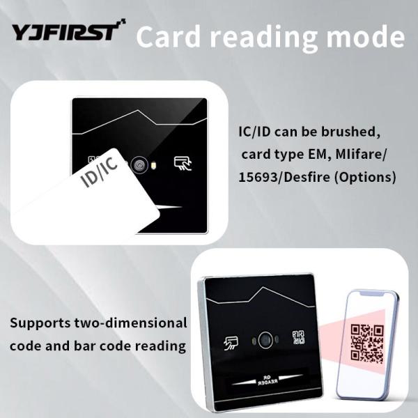 TCP IP RJ45 Red Escaner de código QR HTTP MQTT Modbus RFID Sistema de código QR NFC 13.56Mhz IC Lector de código QR Control de acceso