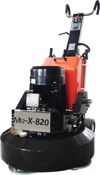 Polisher de assoalho M12-X-820 concreto de controle remoto para o mármore do granito do terraço
