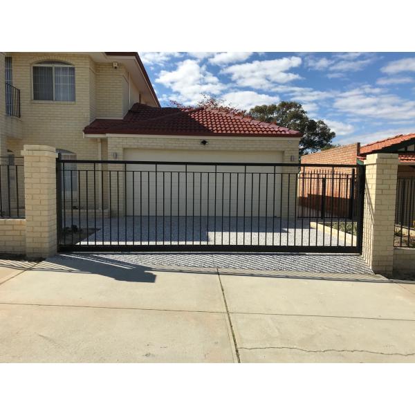 Beautifully 5′ X 8′ Ornamental Wrought Iron Fencing Q235 Low Carbon Steel