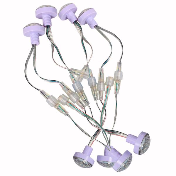 Водоустойчивый свет 45mm 9leds Gs8206 Rgb занятности СИД Smd5050