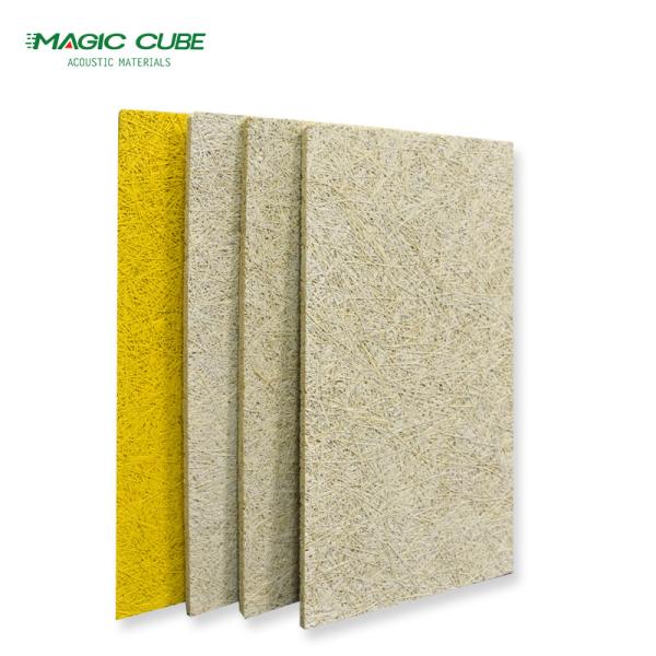 The New Listing Cement Fiber Board nature wood wool acoustic panel  At Best Selling Price