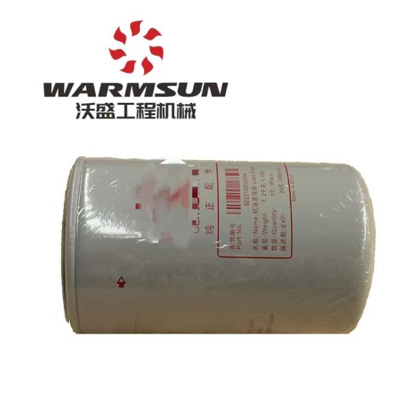 Organic Fibers B222100000494 Oil Filter Element P550596 For SANY Spare Parts