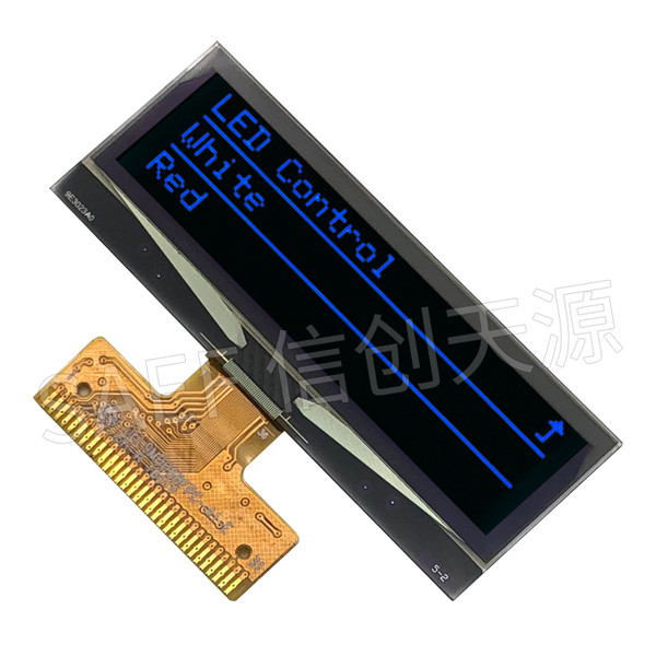 Промышленный 2-дюймовый OLED дисплейный модуль 128x32 графический интерфейс SPI I2C