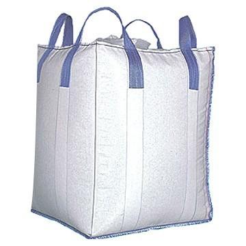 1250kgs Loading Weight Pp Container Bag / Jumbo Bulk Bags For Limestone Powder