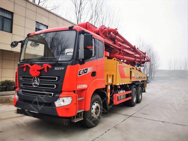 43M  2023 Sany second hand Concrete Pump Truck For Sale near middle asia