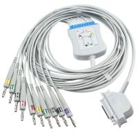 Câble de GE Hellige ECG pour le connecteur de la banane 4,0 du CEI d'électrocardiogramme du moniteur EK36 EK403 EK4 EK413 EK43 EK512 EK53 de Cardiosys