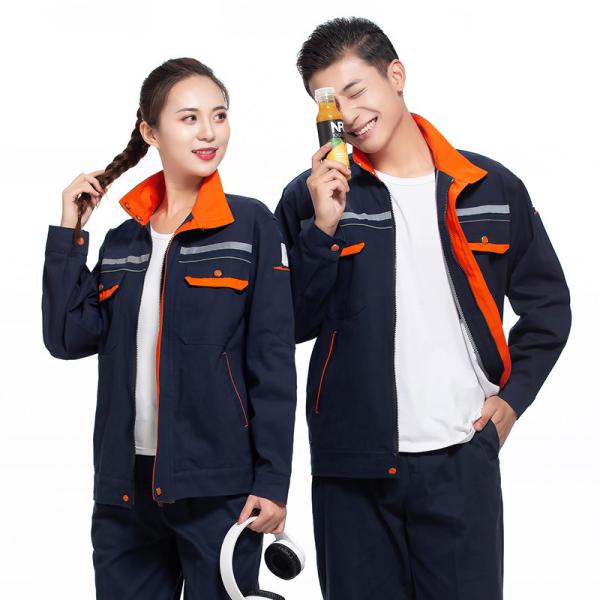Customized Logo Workshop Clothes Maintenance Anti-Static Protective Workwear Clothes