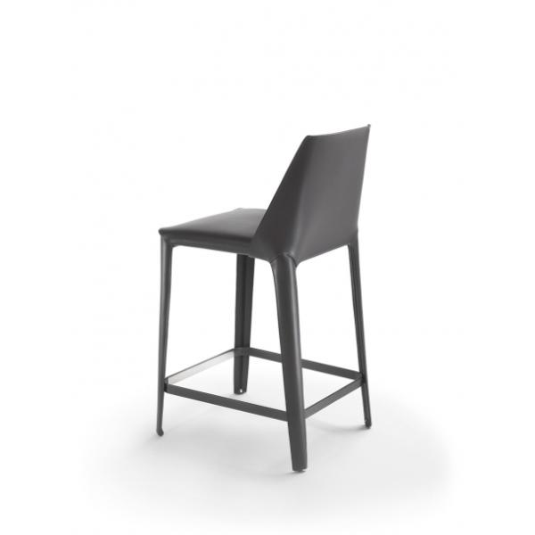 Elegantly Contrasted Isabel Fiberglass Dining Chair With Modern Fabrics Coverings