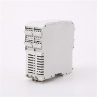 PLC 22.5mm de abrigo do ODM do OEM de 4 Polos claros - UL94V-0 cinzento