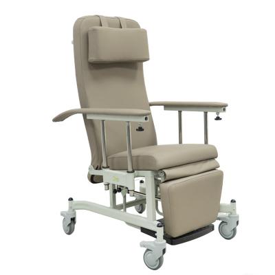 Adjustable Height Recliner Chair for Elderly Patients Comprehensive Rehabilitation Therapy Convenient Nursing Chair