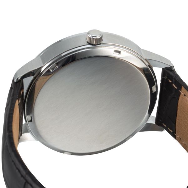 Business and Sport Men's Water-Resistant Quartz Watch with Top-Grade Stainless Steel Strap | 5ATM Water Resistance - Manufactured in Shenzhen, China