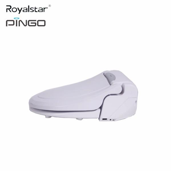 Micro Computer Control Bathroom Smart Toilet With Seat Sensor White Color