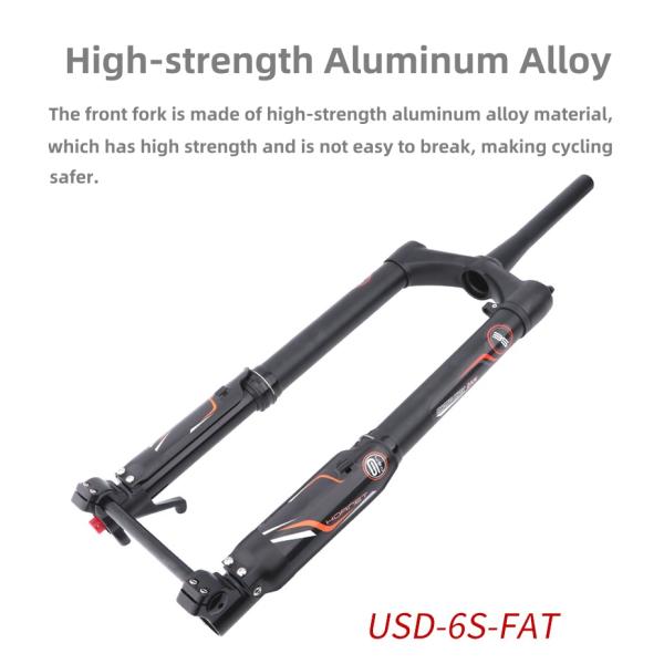 Dnm USD-6S Fat 26er Inverted Fat Bike Suspsension Fork Mountain Bike Fork