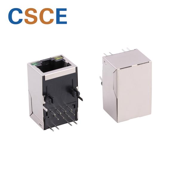 Black Color RJ45 Connector Transformer Housing Material	PBT / PA66 / PA46