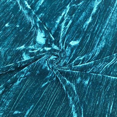 OEM Luxury Crepe Flock Polyester Plush Velvet Velour Fabric 58 inch width