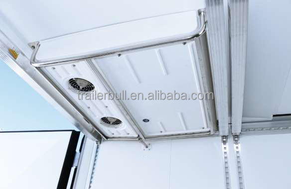 Алюминиевый композит сэндвич изоляционные стены 53FT Reefer грузовик полуприцеп