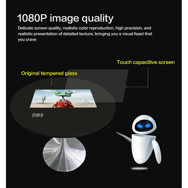 21.5 inch Waterproof school and office bar design lcd kiosk interactive touch screen table