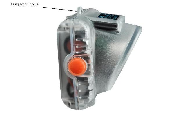 KL6LMB Wireless LED Mining Flashlight Rechargeable Head Lamp 6600mAh Battery Capacity