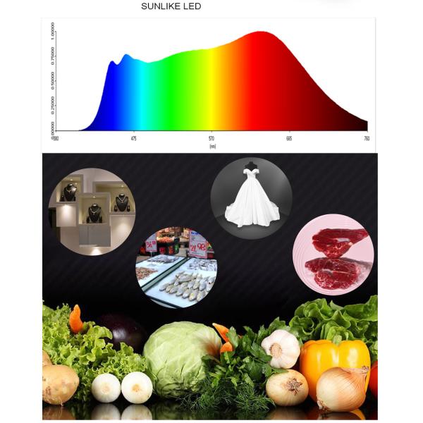 Full Spectrum MR16 Module 7W IP65/ IP20 Efficient Heat Sink Commercial Lighting