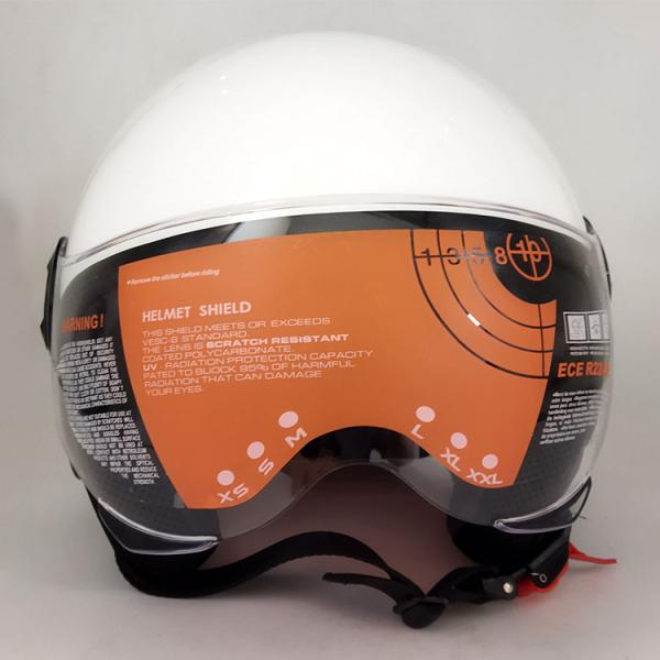 Open Face Helmet Custom ECE 22.06 Approved for XS/S/M/L/XL Motorcycle Enthusiasts