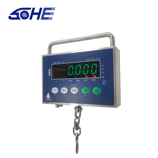 Customized OBM Support 20kg Digital Display Hook Scale with Portable LED LCD Display