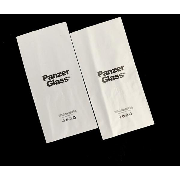 PLA PBAT Biodegradable Flat Bag Compostable Electronic Products Plastic Flat Bag