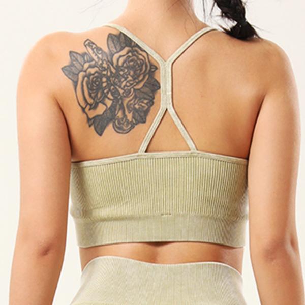 Дизайн регулируемый фитнес Секси короткий спортзал Йога спортивный бюстгальтер короткий набор для женщин спортивный костюм