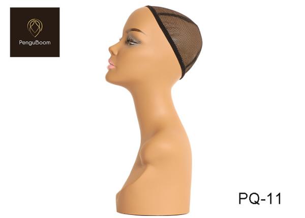 Pq-11 Wig Training Mannequin Strictly Selected Materials Light In Weight Beautiful Makeup