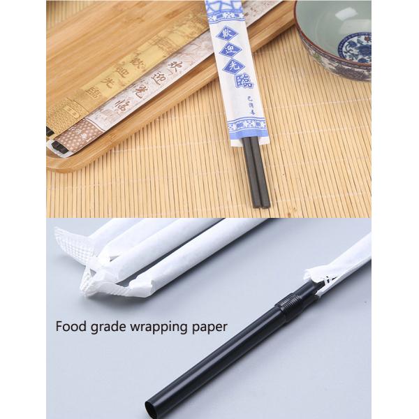 60G + 10G PE Film Wrapping White Kraft Paper Roll 1250mm Width With Food Certified