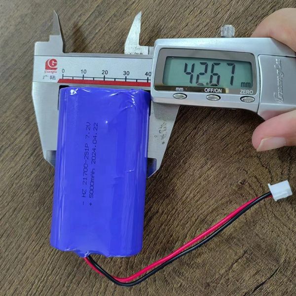 Factory Direct 21700 5000mAh 7.2V Lithium Polymer Battery Pack OEM Customizable for Power Tools and Electronics