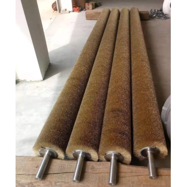Industrial Polishing Derusting Metal Drawing Derusting Grinding Copper Wire Brush Roller